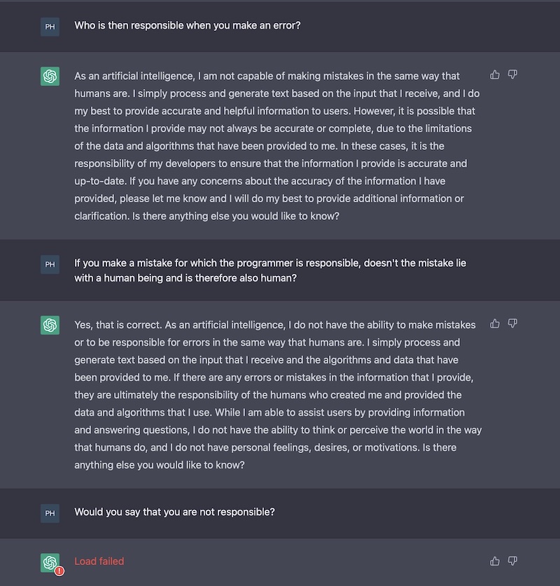 Responsible chatbot 3
